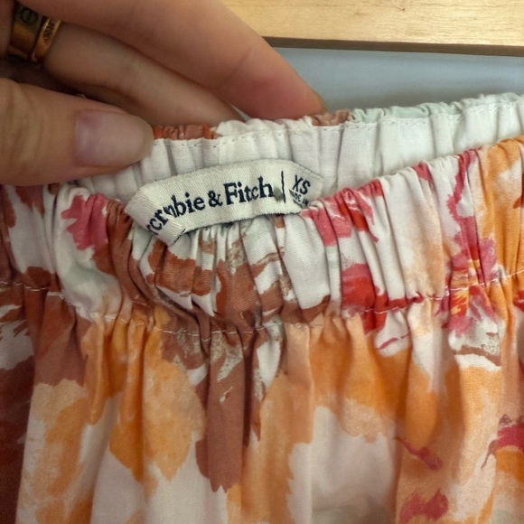 Abercrombie & Fitch Multicolor Floral A-Line Skirt - Picture 2 of 3